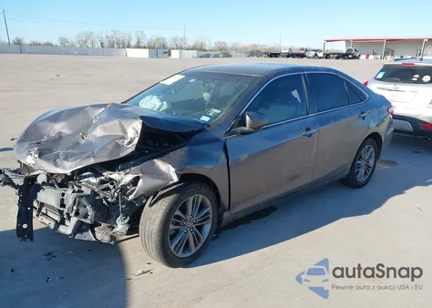 2016 Toyota Camry Se z USA, uszkodzony, nr VIN 4T1BF1FK7GU225522